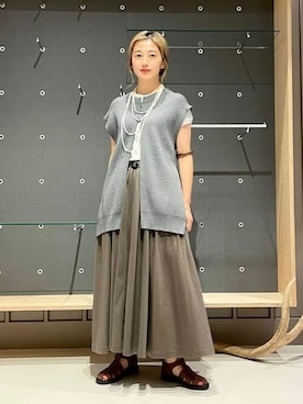 BEAMS BOYさん（レディース・161cm）の夏コーディネート