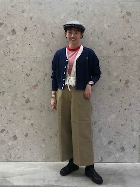 BEAMS BOYさん（レディース・154cm）の夏コーディネート