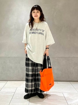 BEAMS BOYさん（レディース・155cm）の夏コーディネート