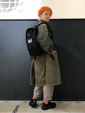 「BEAMS BOY（ビームスボーイ）のアイテム（その他アウター）」を使った、BEAMS BOYさん（レディース・160cm）の秋コーディネート