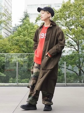 「BEAMS BOY（ビームスボーイ）のアイテム（その他アウター）」を使った、BEAMS BOYさん（レディース・159cm）の秋コーディネート