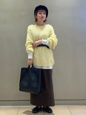 BEAMS BOYさん（レディース・160cm）の秋コーディネート