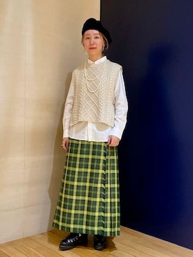 BEAMS BOYさん（レディース・160cm）の秋コーディネート