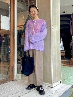 BEAMS BOYさん（レディース・163cm）の秋コーディネート