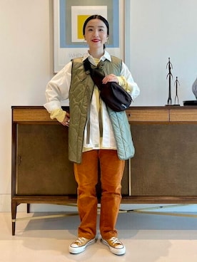 BEAMS BOYさん（レディース・151cm）の秋コーディネート