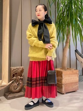 BEAMS BOYさん（レディース・153cm）の秋コーディネート