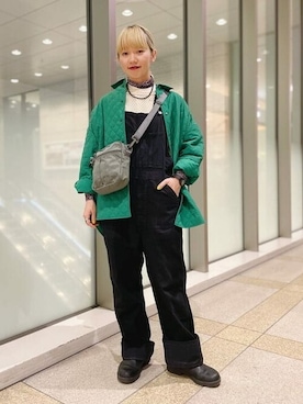 「Gregory」｜「アイテム（ブルゾン）」を使った、BEAMS BOYさん（レディース・154cm）の秋コーディネート