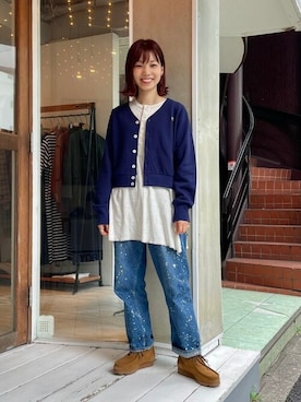 BEAMS BOYさん(レディース・158cm)の秋コーディネート