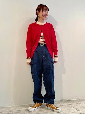 BEAMS BOYさん（レディース・158cm）の秋コーディネート