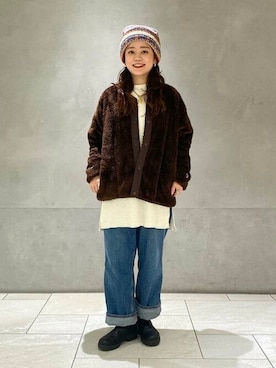 BEAMS BOYさん（レディース・155cm）の秋コーディネート