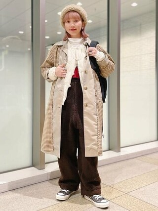 麦*子様 TAION タイオン BEAMS Lights別注 チャイナ リバーシ TAION（タイオン）の「TAION × BEAMS LIGHTS / 別注 チャイナ