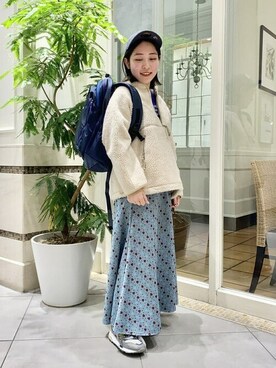 BEAMS BOYさん（レディース・153cm）の秋コーディネート