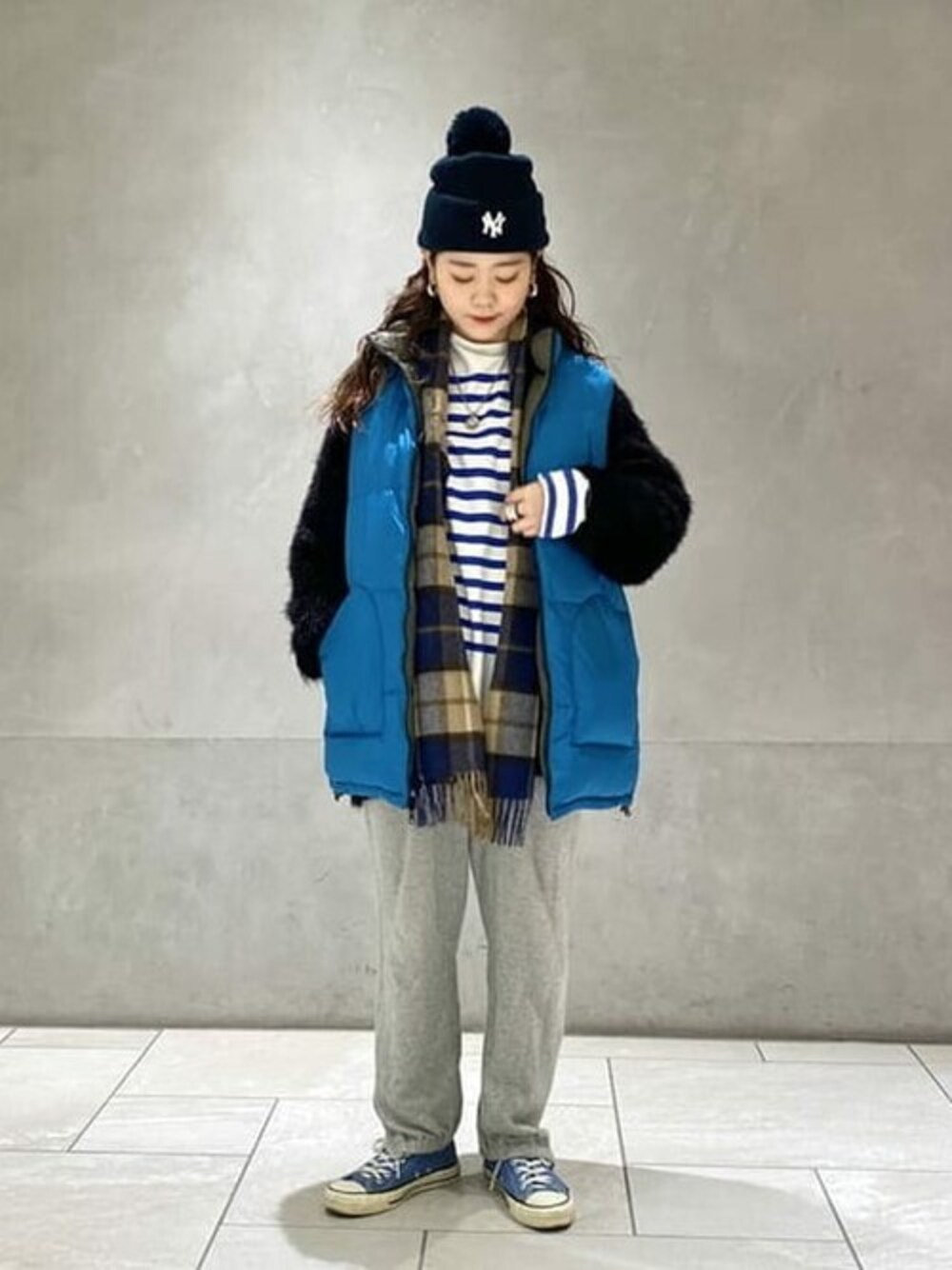 BEAMS BOY(BEAMS WOMEN)｜BEAMS BOYのダウンベストを使った 