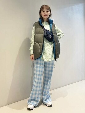 BEAMS BOYさん（レディース・161cm）の冬コーディネート