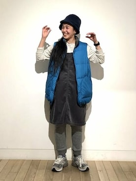BEAMS BOYさん（レディース・161cm）の冬コーディネート