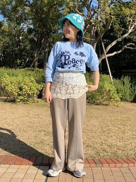 BEAMS BOYさん(レディース・149cm)の冬コーディネート