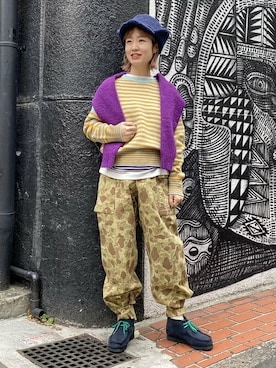 BEAMS BOYさん（レディース・157cm）の冬コーディネート