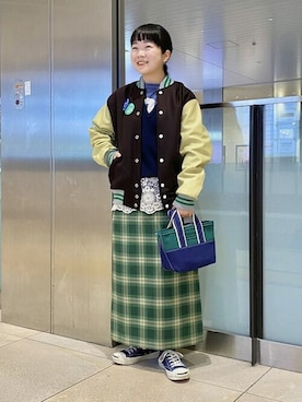 BEAMS BOYさん(レディース・150cm)の冬コーディネート