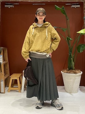 BEAMS BOYさん（レディース・160cm）の冬コーディネート