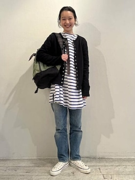BEAMS BOYさん（レディース・159cm）の冬コーディネート