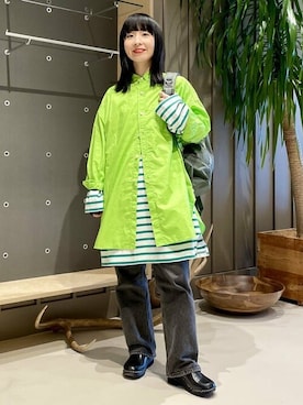 BEAMS BOYさん（レディース・151cm）の冬コーディネート