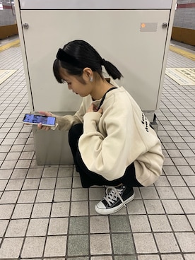 「VAN（バン）のアイテム（トップス）」を使った、ᴹᴬᴿᴼᴺさん（レディース・159cm）の秋コーディネート