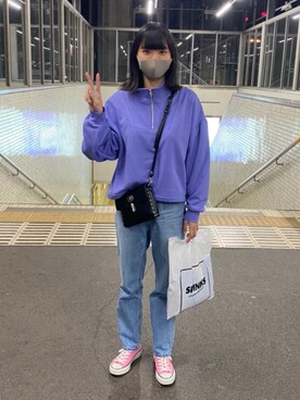 ᴹᴬᴿᴼᴺさん（レディース・159cm）の春コーディネート