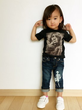 さーちゃんさん(キッズ・90cm)の夏コーディネート