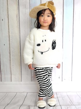 さーちゃんさん（キッズ・100cm）の冬コーディネート