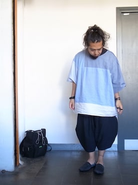 「BUTTERO（ブッテロ）のアイテム（その他シューズ）」を使った、higeさん（メンズ・165cm）の春コーディネート