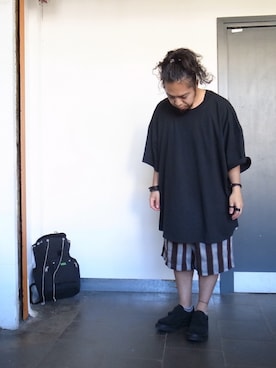 「KIDS LOVE GAITE」｜「アイテム（その他シューズ）」を使った、higeさん（メンズ・165cm）の春コーディネート