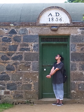 「ANNTIAN（アンティアン）のアイテム」を使った、higeさん（メンズ・165cm）の夏コーディネート