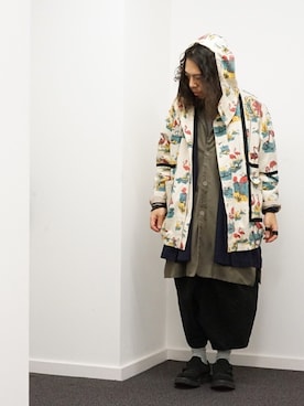 「KIDS LOVE GAITE」｜「アイテム（ジャケット/アウター）」を使った、higeさん（メンズ・165cm）の冬コーディネート