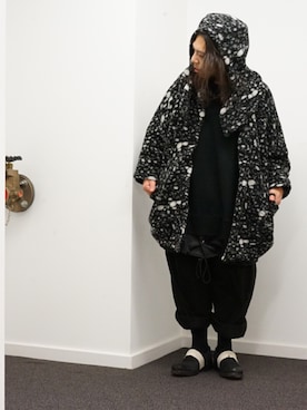 「ANNTIAN（アンティアン）のアイテム（チェスターコート）」を使った、higeさん（メンズ・165cm）の冬コーディネート