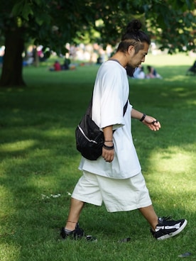 「Etudes Studio（エチュードスタジオ）のアイテム」を使った、higeさん（メンズ・165cm）の春コーディネート