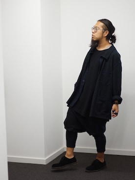 「Etudes Studio（エチュードスタジオ）のアイテム」を使った、higeさん（メンズ・165cm）の夏コーディネート