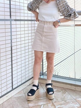 Asuka🧁さん（レディース・153cm）の夏コーディネート