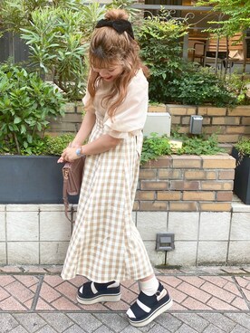Asuka🧁さん（レディース・153cm）の夏コーディネート