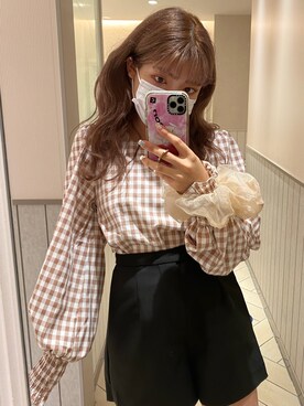 「甘辛mix」｜Asuka🧁さん（レディース・153cm）の秋コーディネート