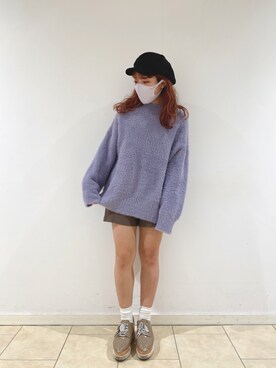 Asuka🧁さん（レディース・153cm）の冬コーディネート