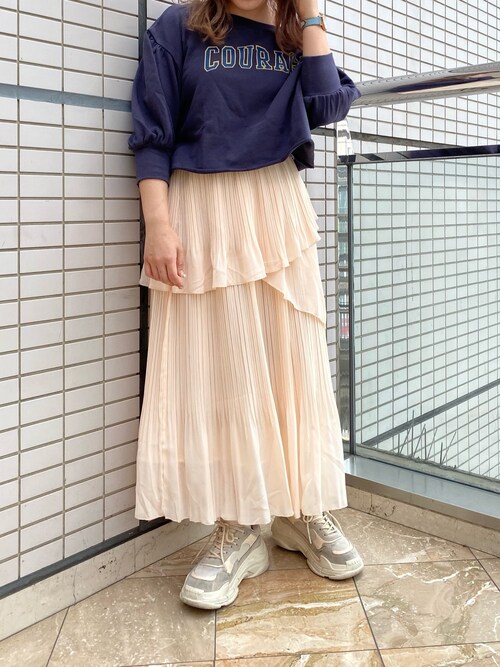 Asuka One After Another Nice Claup池袋ルミネ店 One After Another Nice Claupのtシャツ カットソーを使ったコーディネート Wear