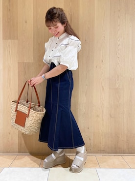 Asuka🧁さん（レディース・153cm）の春コーディネート