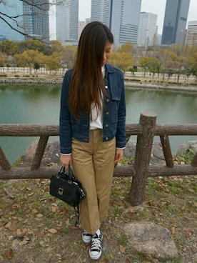 Dさん(レディース・172cm)の春コーディネート