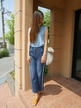 Dさん（レディース・172cm）の夏コーディネート