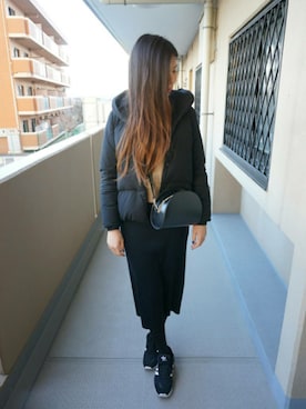 Dさん(レディース・172cm)の冬コーディネート