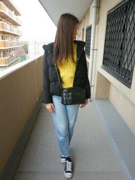 Dさん（レディース・172cm）の冬コーディネート