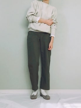 「MUKAVA（ムカヴァ）のアイテム」を使った、sachiさん（レディース・172cm）の冬コーディネート