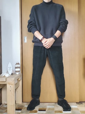 「K ITO（ケーイトウ）のアイテム」を使った、しょうへいさん（メンズ・169cm）の秋コーディネート