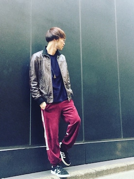 Kazumaさん（メンズ・172cm）の秋コーディネート