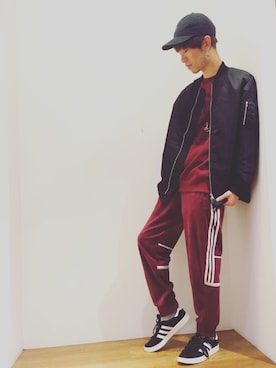 「SEVENDAYS=SUNDAY（セブンデイズサンデイ）のアイテム（その他アウター）」を使った、Kazumaさん（メンズ・172cm）の秋コーディネート